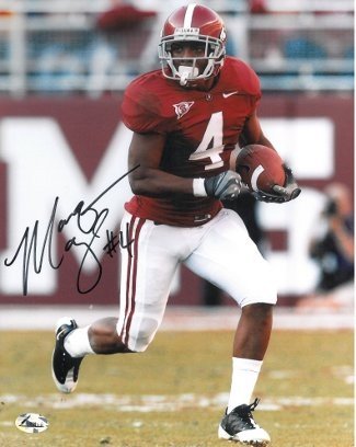 Marquis Maze signed Alabama Crimson Tide 8x10 Photo - COA/FI Hologram