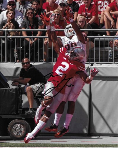 Marshon Lattimore 8-2 Ohio State Buckeyes Autographed Signed Autographed 8x10 Photo - Certified Authentic 