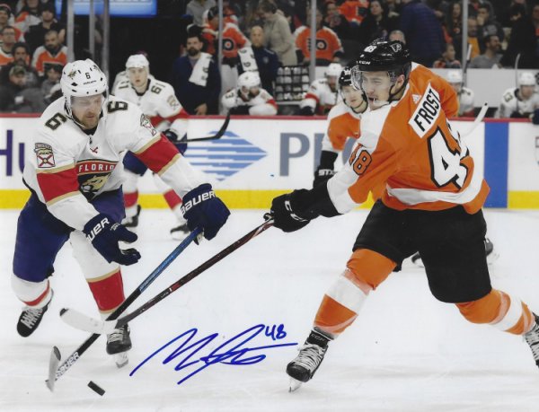 Martin Biron Autographed Signed 8X10 Philadelphia Flyers Photo - Autographs 