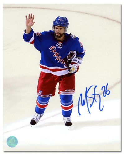 Martin St Louis Autographed Signed New York Rangers 8x10 Photo