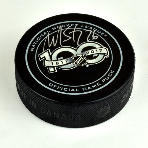 Martin St Louis Autographed Signed NHL Centennial Season Game Puck