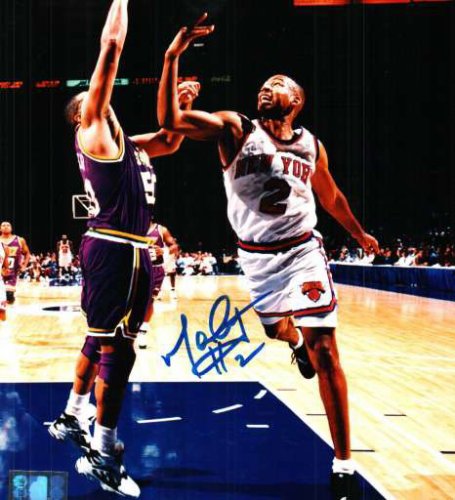 Marty Collins Autographed Signed New York Knicks Photo - Autographs