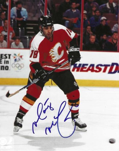 Marty Mcinnis Autographed Signed 8X10 Calgary Flames Photo - Autographs