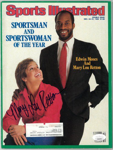Mary Lou Retton Autographed Signed Sports Illustrated Full Magazine December 24-31 1984- JSA #EE60255 (Sportswoman of the Year) 
