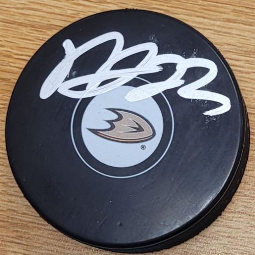 Mason Mctavish Autographed Signed Anaheim Ducks Hockey Puck - Autographs