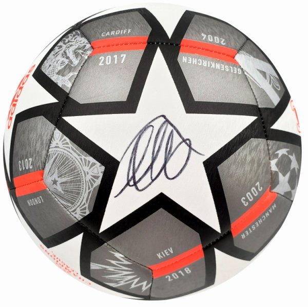 Mason Mount Autographed Adidas Soccer Ball Chelsea F.C. Beckett Beckett