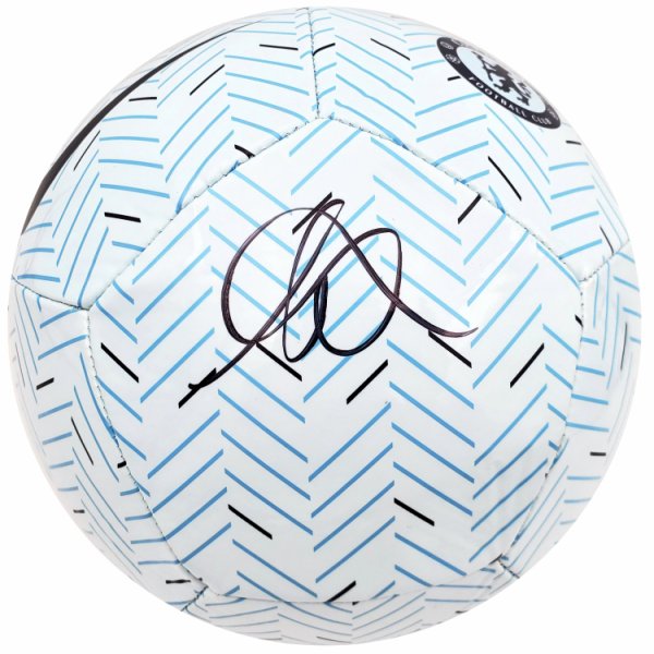 Mason Mount Autographed Nike Soccer Ball Chelsea F.C. Beckett Beckett