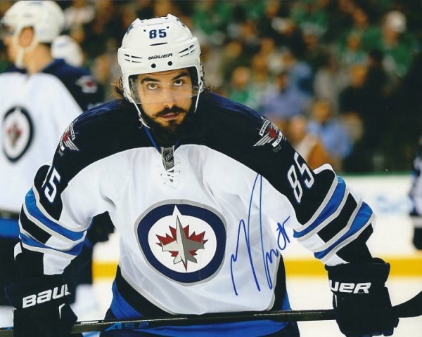 Mathieu Perreault Autographed Signed 8X10 Winnipeg Jets Photo - Autographs