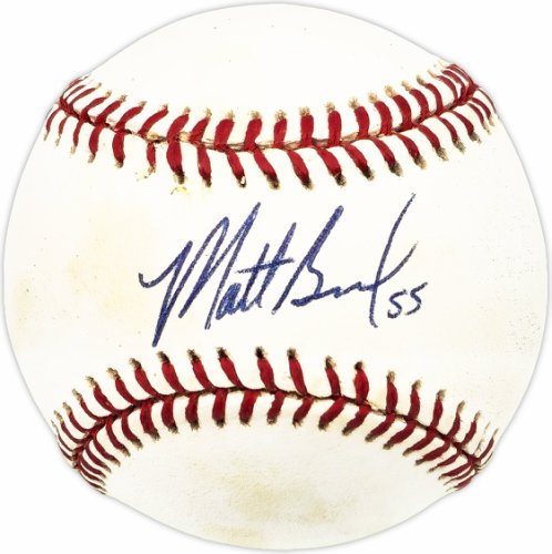 Matt Beech Autographed Signed Official Nl Baseball Philadelphia Phillies #229857 