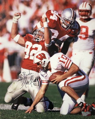 Matt Finkes Ohio State Buckeyes 16-1 16x20 Autographed Signed Photo - Certified Authentic 