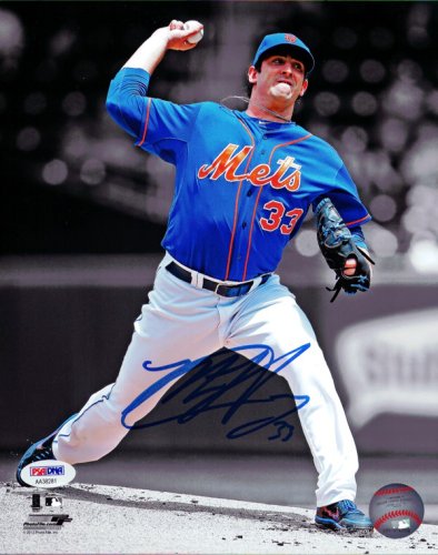 Matt Harvey Autographed Memorabilia Signed Photo Jersey