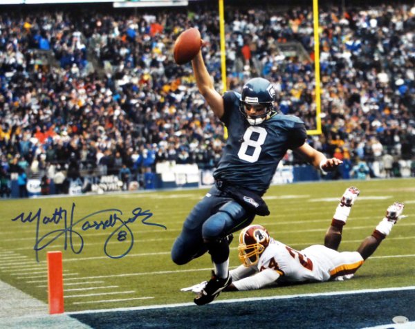 Matt Hasselbeck Autographed Signed Seattle Seahawks 16X20 Photo Mcs Holo #111400 