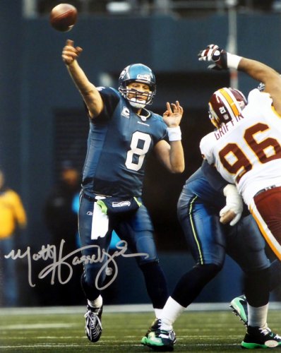 Matt Hasselbeck Autographed Signed Seattle Seahawks 16X20 Photo Mcs Holo #111402 
