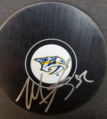 Matt Irwin Autographed Signed Nashville Predators Hockey Puck - Autographs