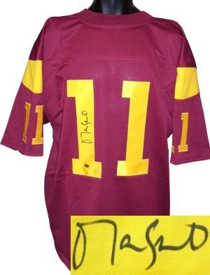 Matt Leinart Autographed Signed Maroon Custom Stitched Football Jersey- Leinart Hologram (04 Heisman) 