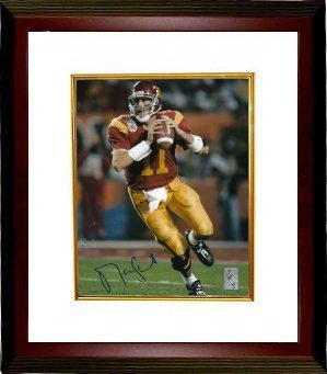 Matt Leinart Autographed Signed USC Trojans 8x10 Photo Custom Framing - Leinart Hologram 