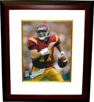 Matt Leinart Autographed Signed USC Trojans 8x10 Photo Custom Framing- Leinart Hologram 