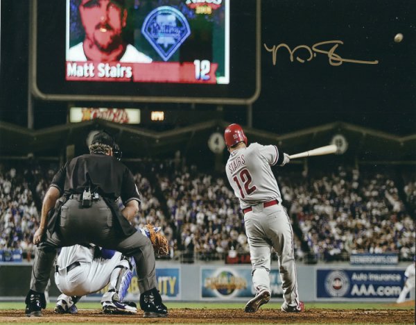 Matt Stairs Autographed Signed 8X10 Photo Philadelphia Phillies - Autographs
