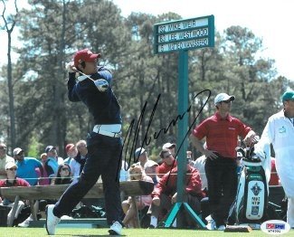 Matteo Manassero Autographed Signed 8x10 Photo The Masters at Augusta National- PSA Hologram 