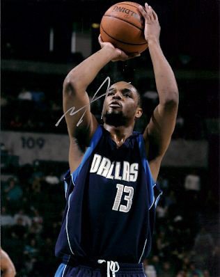 Maurice Ager Autographed Signed Dallas Mavericks Photo - Autographs