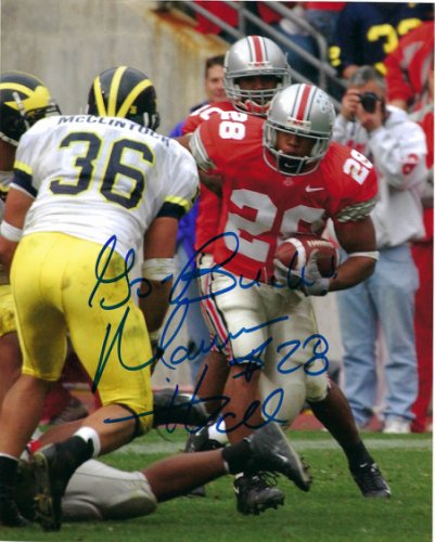 Maurice Hall Ohio State Buckeyes 8-1 8x10 Autographed Signed Photo - Certified Authentic 