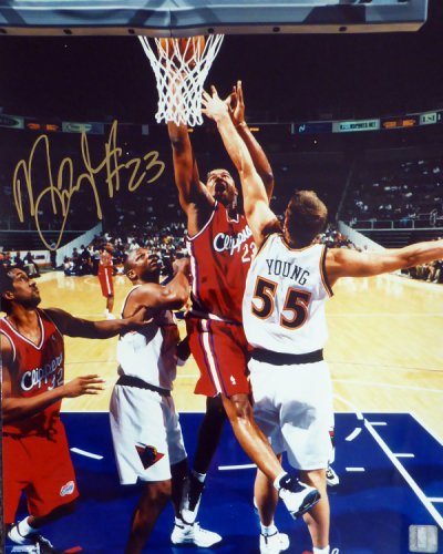 Maurice Taylor Autographed 16X20 Photo Los Angeles Clippers #214790
