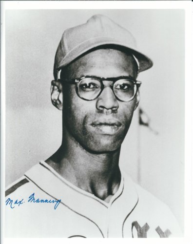 Max Manning Autographed Signed 8X10 Newark Eagles Photo. - Autographs