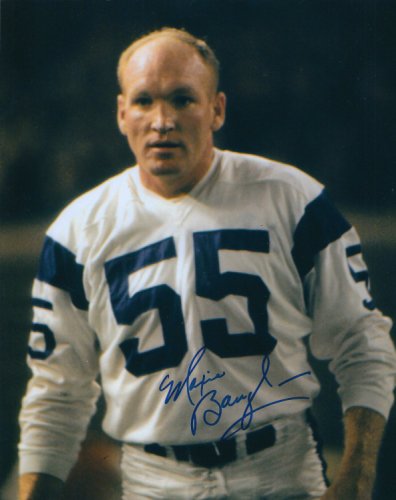 Maxie Baughan Autographed Signed 8X10 Photo Los Angeles Rams - Autographs
