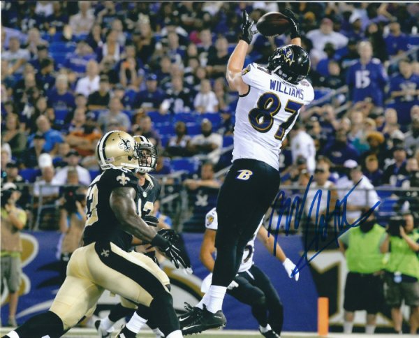 Maxx Williams Autographed Signed 8X10 Baltimore Ravens Photo - Autographs 
