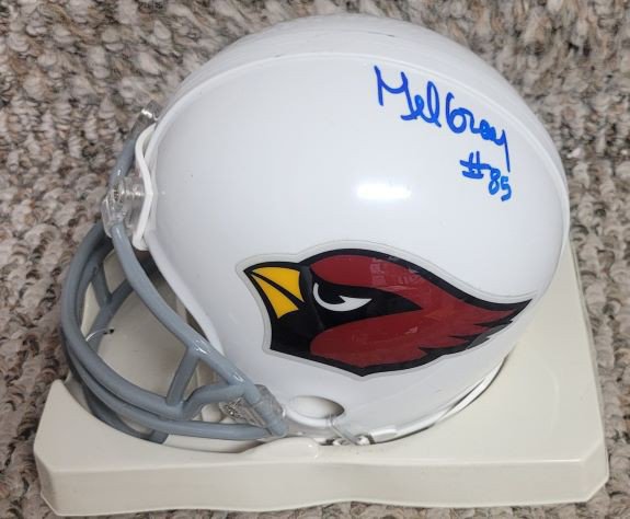 Mel Gray Autographed Signed St. Louis Cardinals Mini Helmet With COA - Autographs