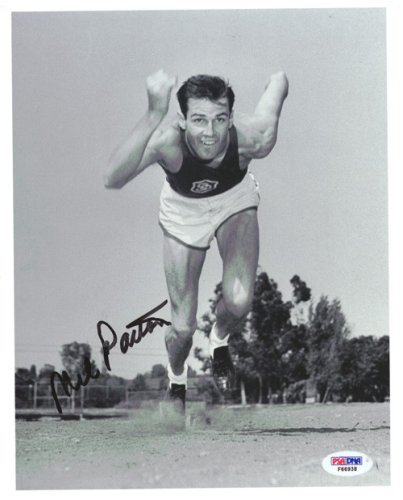 Mel Patton Autographed Signed 8X10 Photo Team Usa PSA/DNA 