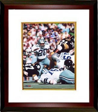 Mel Renfro signed Dallas Cowboys 8x10 Photo HOF 96 Custom Framing
