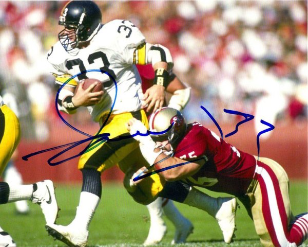 Merril Hoge Autographed Signed 8X10 Pittsburgh Steelers Photo - Autographs