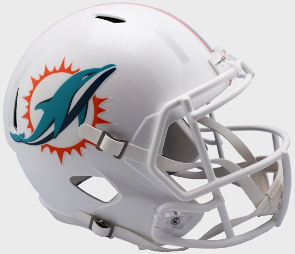 Miami Dolphins Speed Replica Football Helmet
