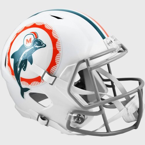 Miami Dolphins Speed Replica Football Helmet Tribute