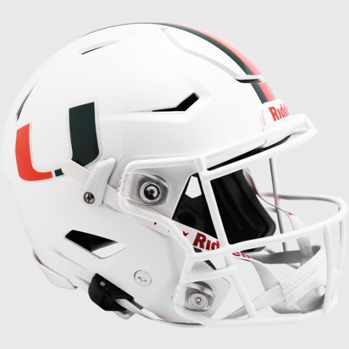 Miami Hurricanes SpeedFlex Football Helmet 