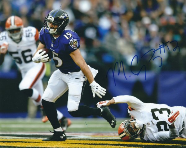 Michael Campanaro Autographed Signed 8X10 Baltimore Ravens Photo - Autographs 