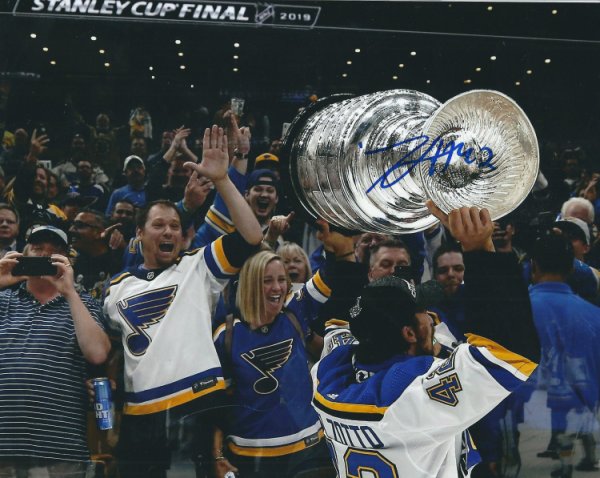 Michael Del Zotto Autographed Signed 8X10 St. Louis Blues Photo - Autographs