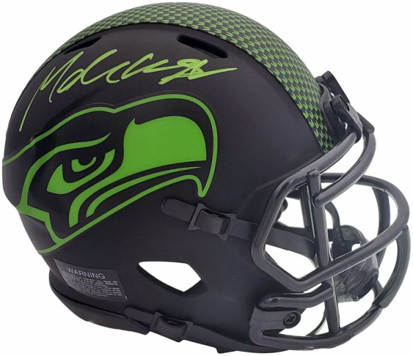 Michael Dickson Autographed Signed Seattle Seahawks Eclipse Black Speed Mini Helmet Mcs Holo #200269 
