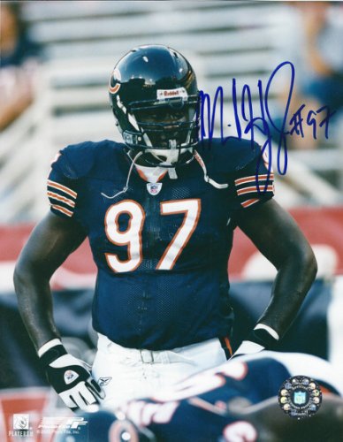 Michael Haynes Autographed Signed 8X10 Chicago Bears Photo - Autographs 