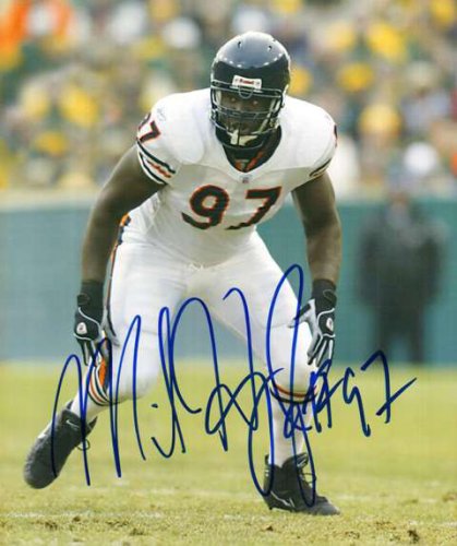 Michael Haynes Autographed Signed Photo - Chicago Bears - Autographs 
