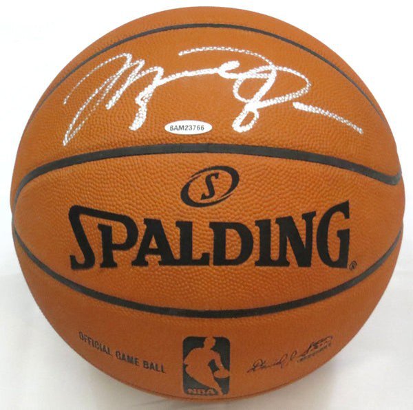Michael Jordan Chicago Bulls Autographed NBA Game Ball UDA UDA Authenticated