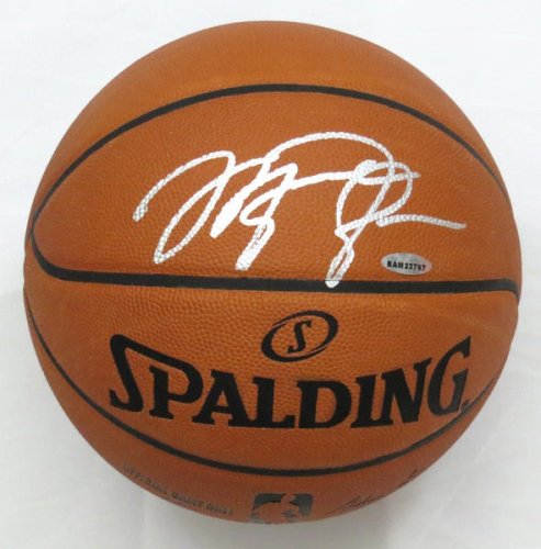 Michael Jordan Chicago Bulls Autographed Signed NBA Game Ball UDA UDA Authenticated Bam23797 