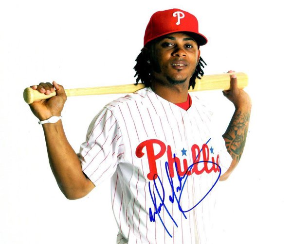 Michael Martinez Autographed Signed 8X10 Photo Philadelphia Phillies - Autographs