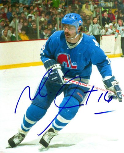 Michel Goulet Autographed Signed 8X10 Quebec Nordiques Photo - Autographs
