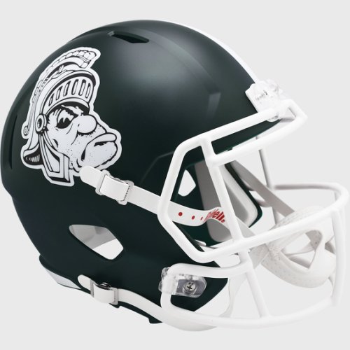 Michigan State Spartans Speed Replica Football Helmet Gruff Sparty