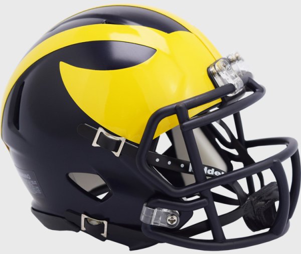 Michigan Wolverines NCAA Mini Speed Football Helmet