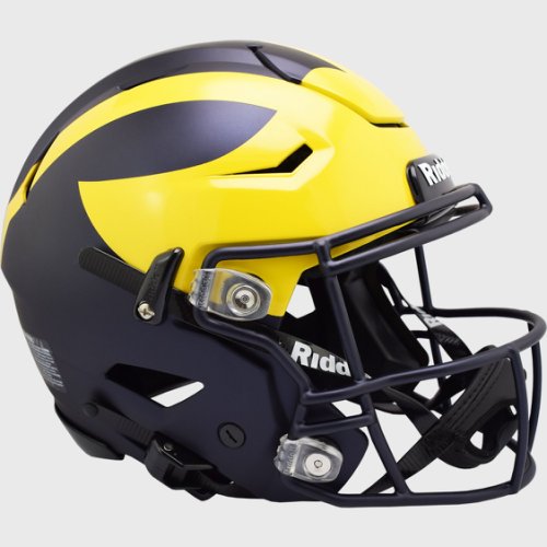 Michigan Wolverines SpeedFlex Football Helmet Painted Wings