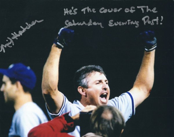 Mickey Hatcher Autographed Signed 8X10 Los Angeles Dodgers Photo - Autographs