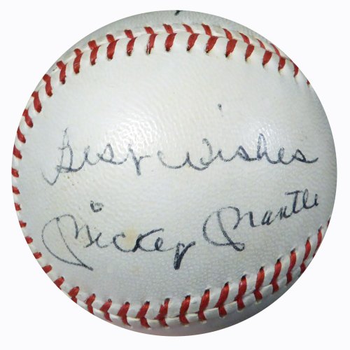 Mickey Mantle  Autographed Baseball Memorabilia & MLB Merchandise